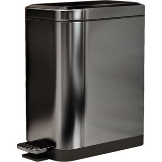 OEM Cubo De Basura Con Pedal De Acero Inoxidable De 7 Litros, Dimensiones 22,5 Cm X 14 Cm X 30 Cm, Ideal Para Cocina Y Ba&ntilde;o (dise&ntilde;o Compacto E Higi&eacute;nico) 