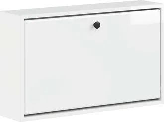 vidaXL Armario De Zapatos Montado En La Pared Breda 71 X 17 X 43 Cm Vidaxl
