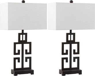 Safavieh Greek Key Table Lamp