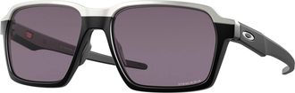 Oakley PARLAY OO 4143 Silver Matte Black/Prizm Grey 58/16/145 men Sunglasses