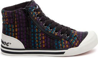 Rocket Dog Damespumps Rocket Dog Jazzin Hi Canvas in zwart