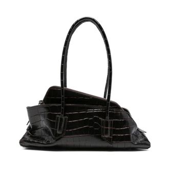 The Attico La Passeggiata Small Bag - female - The Attico - Shoulder Bags - Brown - ONE SIZE - Bags