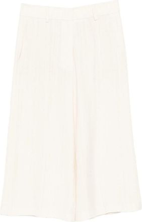 Forte_Forte Forte_Forte Pantalone Cropped Hopsack Viscosa