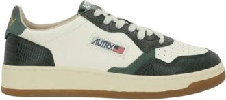 Autry Medalist Low - Heren - Sneakers - Wit - 40 EU - Leer - Schoenen