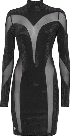Philipp Plein Mini Dress with Crystals