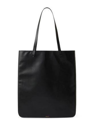 SOEUR Minimalist Tote Bag with Smooth Black Finish