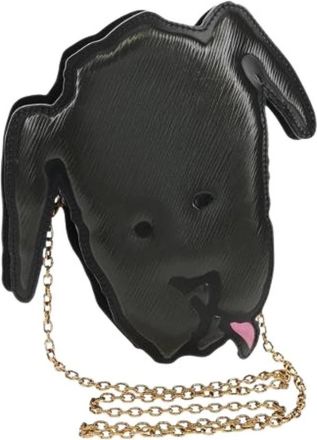 Louis Vuitton Pre-owned Vintage Schoudertas - Dames - Vintage Schoudertas - Zwart - ONE Size - Leer - Vintage