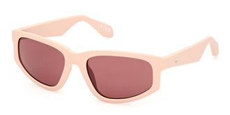 adidas OR0107 73S Womens Sunglasses Pink Size 55