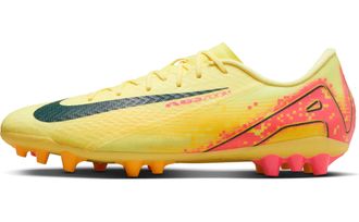 Nike Nike Zoom Vapor 16 Academy Km Ag Mens Football Shoe, Lt Laser Orange/Armory Navy, 9.5