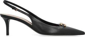 Valentino Garavani Dames, Schoenen, Zwart, Maat: 36 1/2 EU Leer