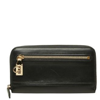 Ferragamo Leather Long Wallet (Bi-Fold) (Pre-Owned)