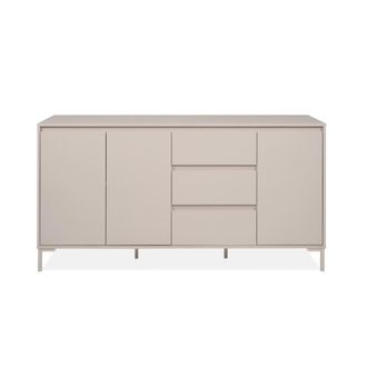 Calicosy Aparador de 3 puertas y 3 cajones color cachemira l170 cm - beige