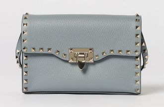 Valentino Garavani Borsa Rockstud Valentino Garavani in pelle a grana