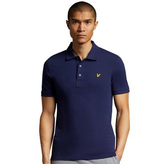 Lyle & Scott Gewoon poloshirt in Marine