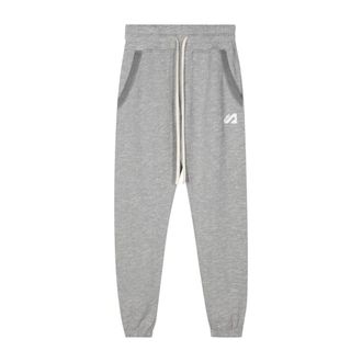 Autry Sweatpants, male, Gray, Size: 2XL Logo Track Pants