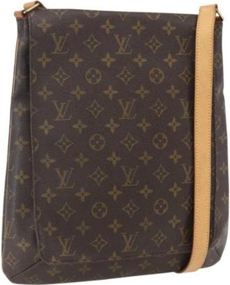 Louis Vuitton Pre-owned Cross Body Bags, female, Brown, Size: ONE SIZE Pre-owned Cross Body Bag