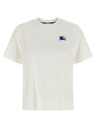 Burberry White Logo T-shirt