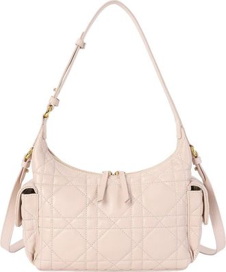 Tiffany & Fred Quilted Lambskin Leather Shoulder Bag
