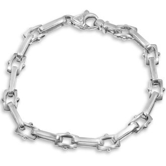 Pompeii3 Mens Designer Link 14k Gold (24gram) or Platinum (39gram) 9mm Bracelet 8.5