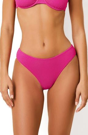 Solid & Striped The Eva Low Rise Bikini Bottom in Paradise Pink at Nordstrom, Size X-Small