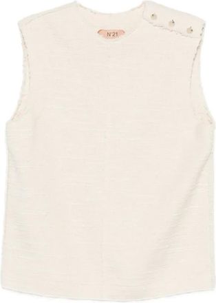 N&deg;21 Donna, Top, Beige, S, new