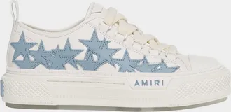 Amiri Stars Low-Top Leather Sneakers