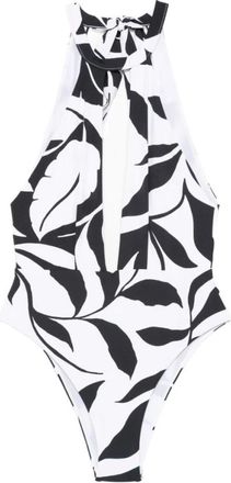 Max Mara Badmode, Dames, Zwart, M, Nylon, Clava One-piece