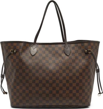 Louis Vuitton Borsa tote GM Neverfull a quadri 2009 - Marrone