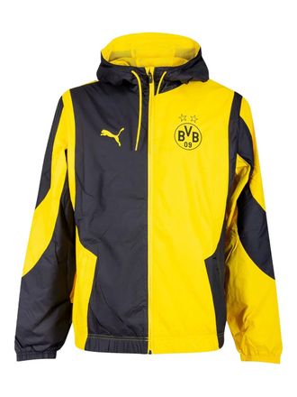 Puma Borussia Dortmund hooded jacket - women - Fabric - M - Black