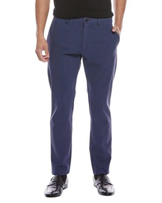 Theory Zaine Precision Linen-Blend Pant