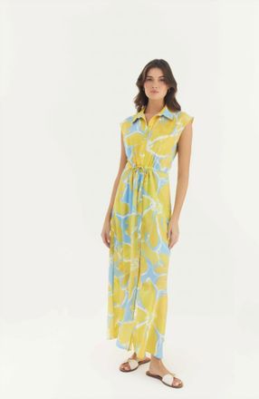 Hutch Layton Dress In Yellow
