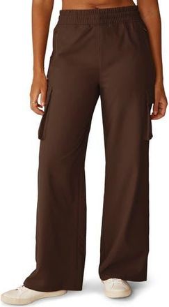 Beyond Yoga City Chic Cargo Pants in Espresso at Nordstrom Rack, Size X-Large