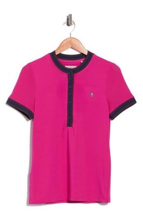 Original Penguin Golf Knit T-Shirt in Fuchsia Red at Nordstrom Rack, Size X-Large
