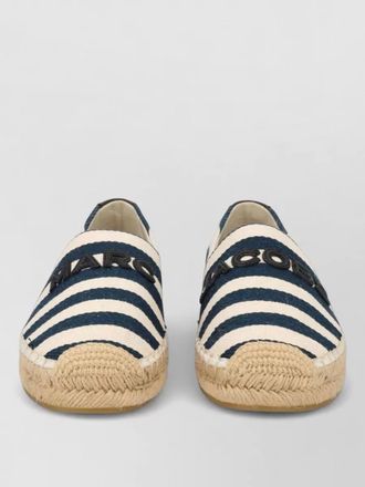 Marc Jacobs espadrilles jute sole round toe striped