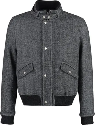 Isabel Marant Grey Bomber Jackets
