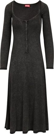 Diesel Mujer, Vestidos, Negro, Talla: S