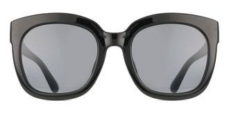 SmartBuy Collection Square Full Rim Plastic Mens Sunglasses Black Size 54 - Free Lenses - SmartBuy Collection