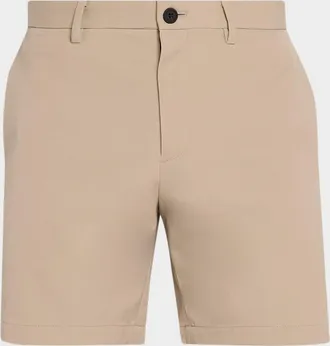 Theory Men & apos;s Zaine Nylon 7 Inseam Flat-Front Shorts