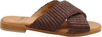 &Egrave; Mia Dames, Schoenen, Bruin, Maat: 37 EU Leer