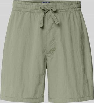 Tommy Jeans Regular Fit Sportshorts mit Tunnelzug in Oliv, Gr&ouml;&szlig;e XXL