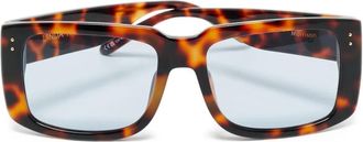 Linda Farrow Occhiali da sole Morrison squadrati - Marrone