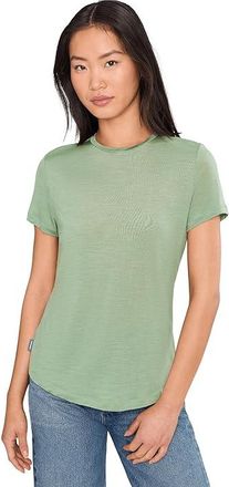 Icebreaker 125 Cool-Litetm Sphere III Short Sleeve T-Shirts Womens Clothing Seaglass : XS, Wool