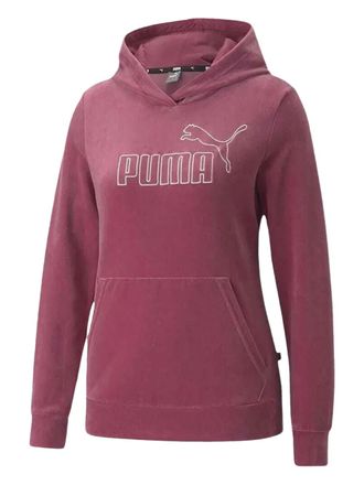 Puma Velour hooded hoodie - Pink