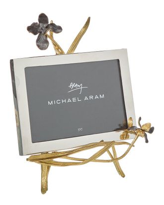 Michael Aram Black Iris 5X7 Easel Photo Frame