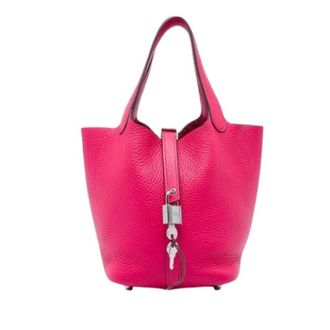 Herm&egrave;s Pre-owned Picotin Lock 18 - Pre-owned - Mujer - Rosa - ONE SIZE
