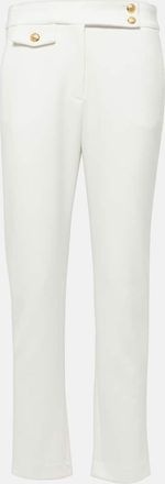 Veronica Beard Renzo mid-rise cropped slim pants
