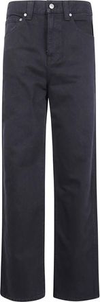 Khaite Stijlvolle Bonnie Jeans voor vrouwen - Dames - Regular Fit Jeans - Zwart - W29 - Jeans