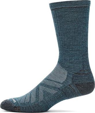 Smartwool Hike Targeted Cushion Crew Socks Mens Crew Cut Socks Shoes Twilight Blue : LG (Mens Shoe 9-11.5), Merino/Mesh/Nylon