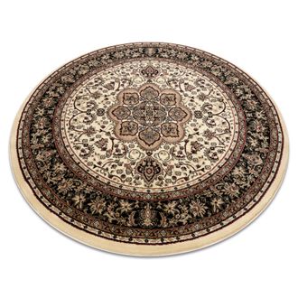 RugsX Rugsx - Alfombra Royal Adr Circulo Modelo 521 Caramelo Beige Circulo 200 Cm