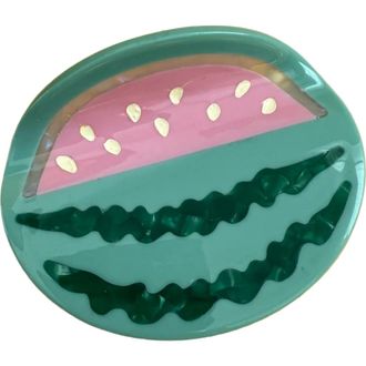 Centinelle Watermelon Hair Claw in Green at Nordstrom